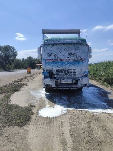 тягач двух мостовой: Тягач, Mercedes-Benz, Тентованный — 4