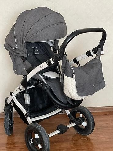 коляски аренда: TAKO mega line . Коляска в отличном состоянии! ЭКО кожа. Вездеход ! — 3