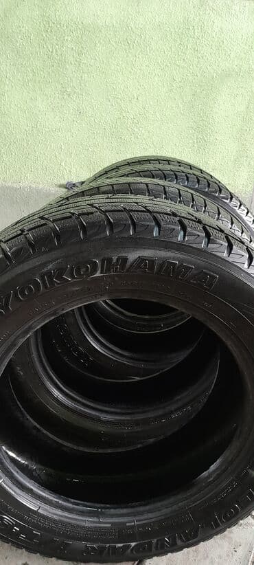 Шиналар жана дисктер: Шиналар 225 / 65 / R 17, Кыш, Колдонулган, Комплект, Yokohama — 2
