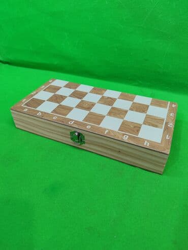 деревянные игрушки для малышей: Шахматы деревянные игра настольная♟️ Комплектация товара: по 16 — 6