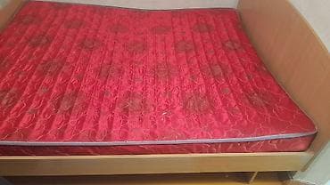 Двухъярусные кровати: Двуспальная кровать, Б/у, С матрасом, длина - 2 см — 6