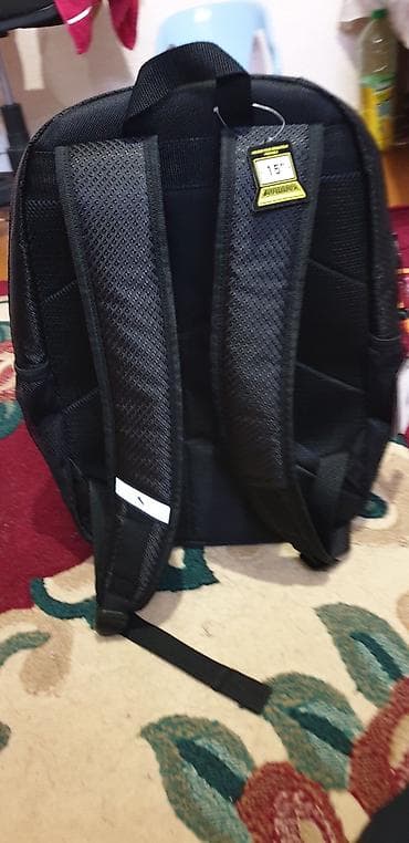 Аксессуарлар: Рюкзак PUMA, городской/школьный, черный. - Вместительный основной — 3