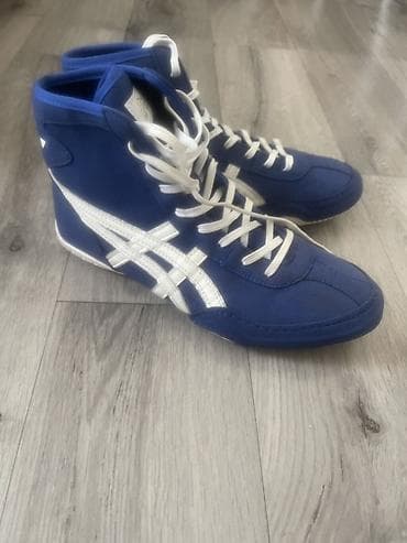 туфли 33: Мужские кроссовки, 39.5, 40, Asics, Новый, цвет - Синий, Самовывоз — 1