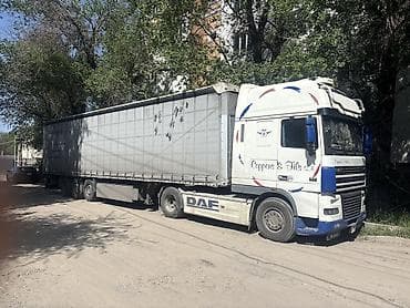 даф 105 тягач: Тягач, DAF, Тентованный — 2