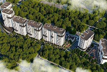 квартиры расрочку: 1 комната, 47 м², Элитка, 7 этаж, Готовая ПСО (под самоотделку) — 1