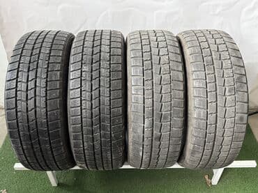 Шины 215 / 45 / R 18, Зима, Б/у, Комплект, Легковые, Япония, Dunlop