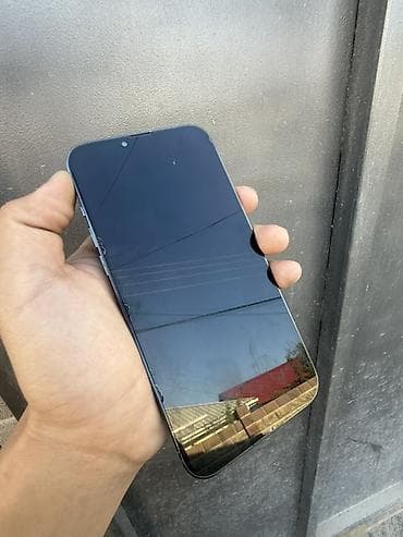 обмен на 14 про: IPhone 13 Pro Max, Б/у, 256 ГБ, Blue Titanium, Защитное стекло, 80 % — 3