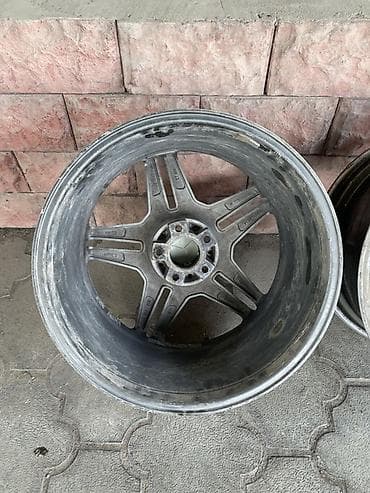 bbs 4 100: Литые Диски R 19 AMG, Комплект, отверстий - 5, Б/у — 3