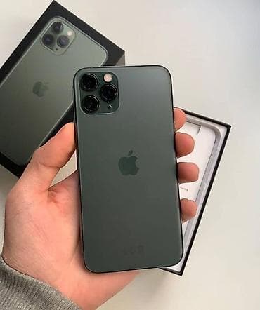 IPhone 11 Pro, 64 ГБ, Matte Midnight Green, Коробка, 83 %
