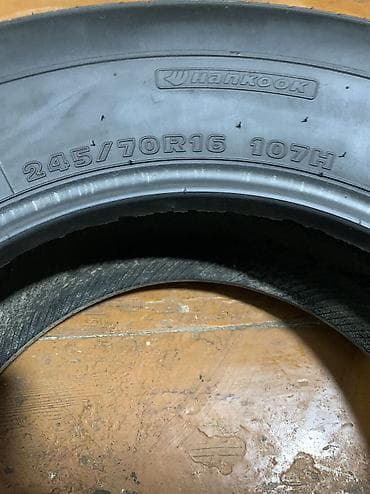 she: Шины 245 / 70 / R 16, Лето, Б/у, 1 шт, Легковые, Корея, Hankook — 2