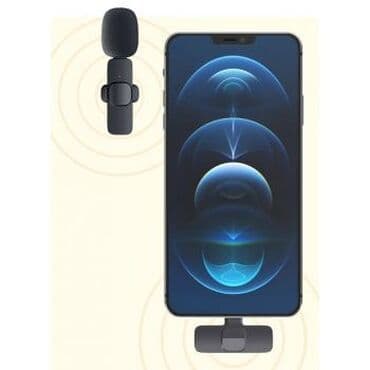 микрофоном: Беспроводной петличный микрофон для блогеров Apple и Android — 5