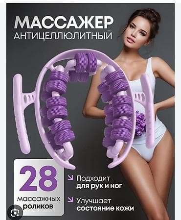 derma roller: Антицеллюлитный ручной массажер - 28 массажных роликов для — 1