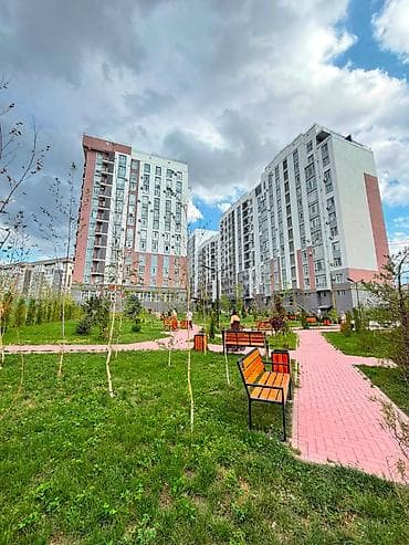 Недвижимость: 3 комнаты, 96 м², Элитка, Асанбай мкр Элитка, 9 этаж, Евроремонт — 1