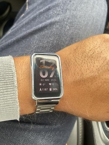 Смарт-часы: Xiaomi Smart Band 7 Pro со стальным браслетом - Форм‑фактор — 2