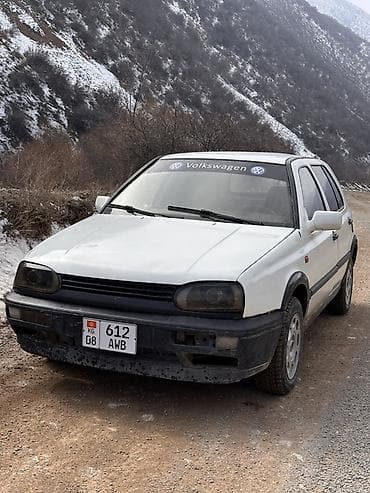 Volkswagen Golf: 1992 г., 1.6 л, Механика, Бензин, Хэтчбэк