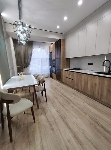 2 комнаты, 77 м², Элитка, 12 этаж, Дизайнерский ремонт