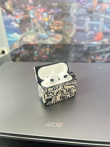 samsunk s10: Беспроводные вкладыши наушники, Apple, Airpods 3, Б/у — 3