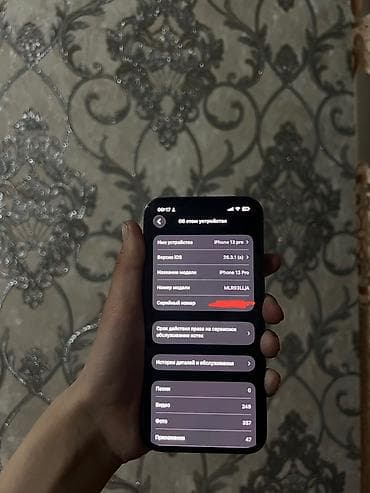 nokia 8000: IPhone 13 Pro, Б/у, 256 ГБ, Sierra Blue, Чехол, 75 % — 7