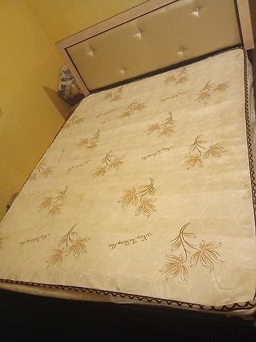 спальне: Спальный гарнитур + гостиная стенка в едином стиле (дуб сонома/темный — 3