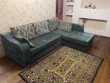 Угловые диваны: Угловой диван, C подушками — 3