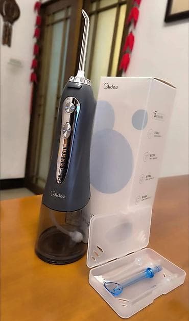 inspector piranha: Ирригатор полости рта Midea (портативный) Описание: - Беспроводной — 2