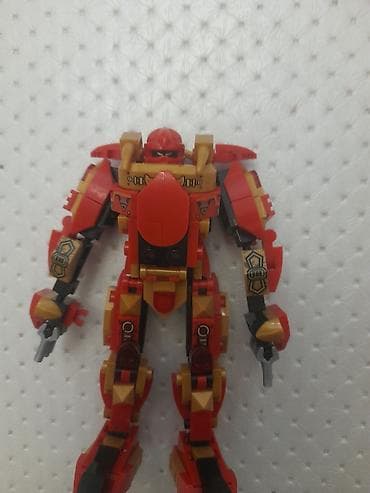 ниндзя lego: Набор минифигурок и сборных моделей в стиле LEGO: - Боевой мех — 1