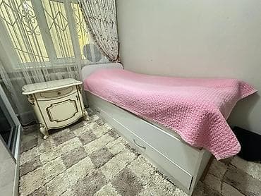 Эмерек гарнитурлары: Спальный гарнитур для небольшой комнаты.Все как новое.Нет сарапины — 5