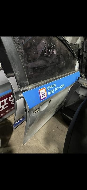 задний ряд сидений: Дверь Комплект Hyundai, Б/у, Оригинал — 3