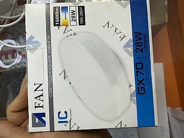 philips led: Светодиодная лампа FAN GX70 - Мощность: 28 Вт (эквивалент ~200 Вт) - — 1