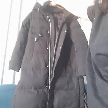 пуховик оверсайз: Пуховик, Длинная модель, С капюшоном, Стандарт — 2