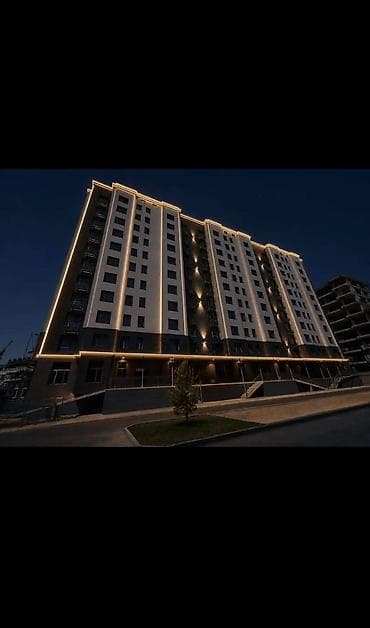 4: 1 комната, 53 м², Асанбай мкр Элитка, 4 этаж, ПСО (под самоотделку) — 1