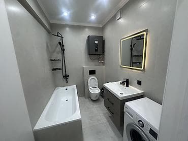 продаю дом с достук: 1 комната, 45 м², Элитка, 14 этаж, Дизайнерский ремонт — 6