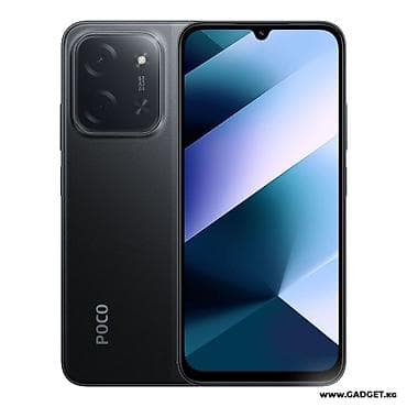 Poco C85, Жаңы, түсү - Кара, 2 SIM