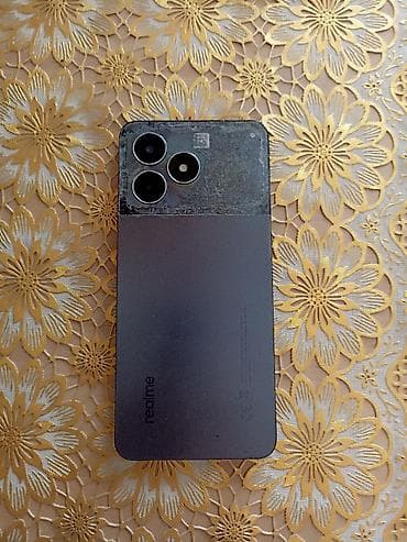 xbox dvr: Realme Note 50, Б/у, 128 ГБ, цвет - Черный, 2 SIM — 2