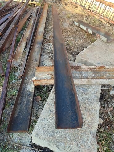 Стальные швеллеры (П-образный профиль) Швеллера 20 см, Общим 45 метр