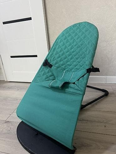 детское кресло качалка купить: Детский шезлонг, Качалка, Железо, цвет - Зеленый — 1