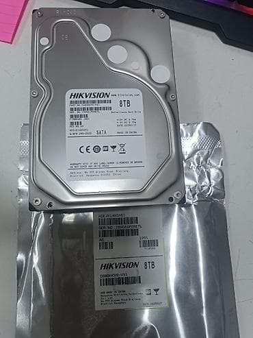 Накопитель для ПК, Новый, Hikvision, HDD, Более 5 ТБ, 3.5", Для ПК