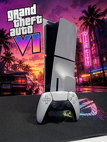Продается playstation 5 slim специально до выхода ГТА 6!🎮 Память — 1