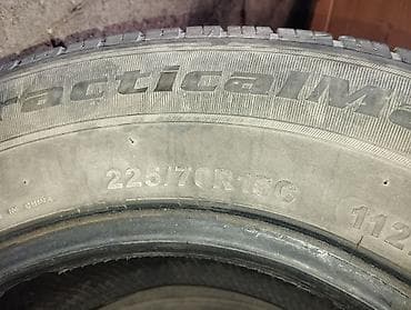 kia corento: Шины 225 / 70 / R 15, Лето, Б/у, Комплект, Легкий коммерческий транспорт (C/LT), Китай, Kapsen — 1