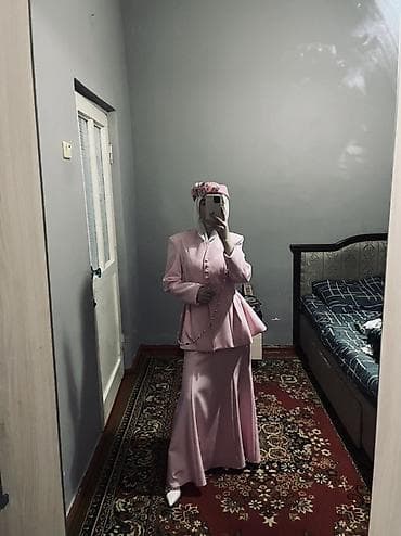мурской одежда: Нарядный комплект для торжества в стиле modest-fashion Очень красивый — 3