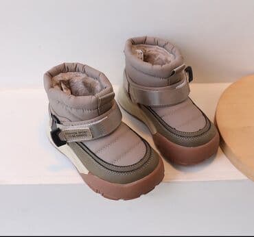 Детские зимние ботинки-дутики - Теплый меховой подклад по всей