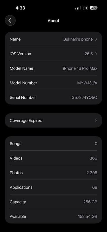 ipad pro 2: IPhone 16 Pro Max, 256 ГБ, Desert Titanium, Коробка, 92 % — 9