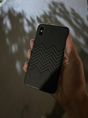 google fold: IPhone Xs, Б/у, 64 ГБ, Серебристый, Чехол, 75 % — 4