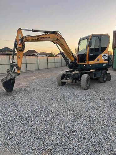 екскаватор 55: Экскаватор, Hyundai, Колесный — 5