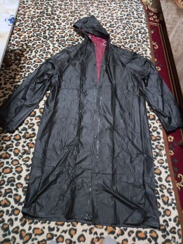 костюм для охоты: Дождевик-плащ Komfi, ПВХ - Материал: ПВХ, особо прочный. - Застежка — 3