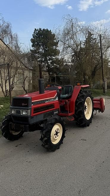 Транспорт: Гидро наклон бар Усилитель руля Трактор Yanmar FX28D с навесной — 2