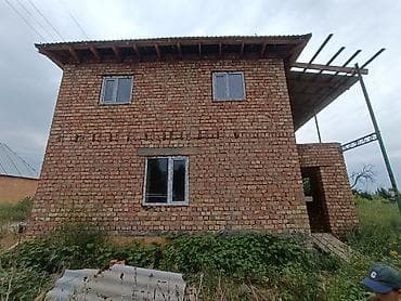 недостроенные дома: Недостроенный кирпичный дом/коробка под отделку. - Материал стен — 9