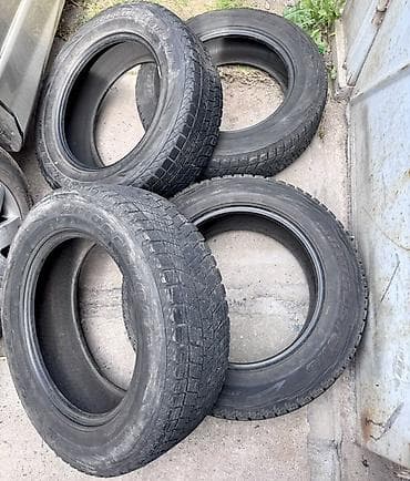 bridgeston: Шины 225 / 65 / R 17, Зима, Б/у, Комплект, Внедорожные (АТ/МТ), Япония, Bridgestone — 1