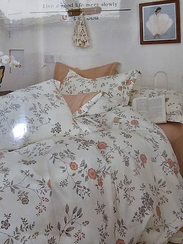 молодежная одежда: Варёный хлопок, муслиновые постельное белье с нежными цветочными — 7