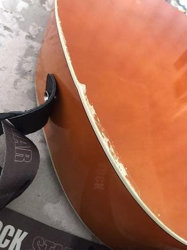 электрогитар: Электроакустическая гитара сатылат срочно 5000 — 3